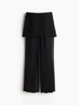 H&M Skirt-Layered Chiffon Trousers