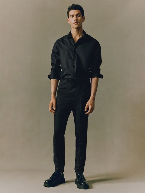 H&M Slim Fit Easy-Iron Shirt