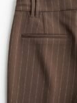 H&M Striped Wide Tailored Trousers