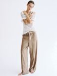 H&M Tie-Belt Trousers
