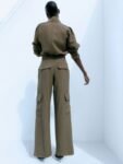 H&M Wide Cargo Trousers