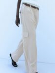 H&M Wide Cargo Trousers