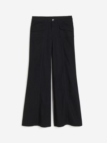 H&M Wide Twill Trousers
