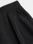 H&M Women Black High-Waisted Tailored Trousers