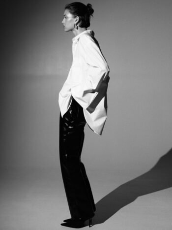 H&M Women Coated Trousers