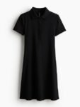 H&M Women Collared Ribbed Dress