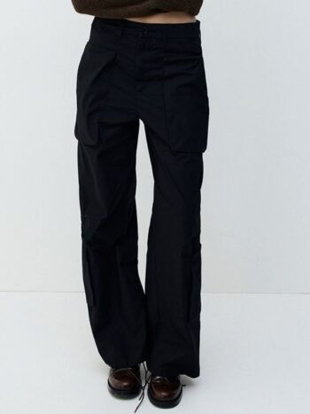 H&M Women Cotton Cargo Trousers