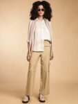H&M Women Linen Blend Cargo Trousers