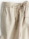 H&M Women Linen-Blend Joggers