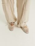 H&M Women Linen-Blend Parachute Trousers