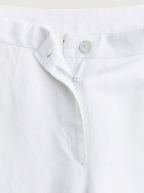 H&M Women Linen-Blend Trousers