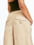 H&M Women Loose Fit Mid-Rise Parachute Trousers