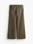 H&M Women Low-Waisted Twill Trousers