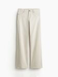 H&M Women Low-Waisted Twill Trousers