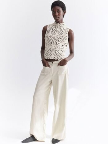 H&M Women Mid-Rise Trousers