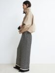 H&M Women Printed Wide Leg Trousers
