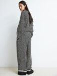 H&M Women Printed Wide Leg Trousers