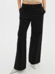 H&M Women Raw-Edge Twill Chinos Trousers