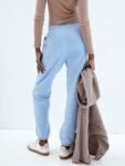 H&M Women Solid Mid-Rise Joggers