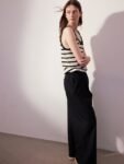 H&M Women Wide Cotton Trousers