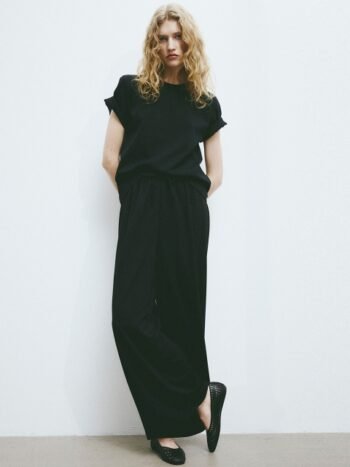 H&M Women Wide Pull-On Trousers