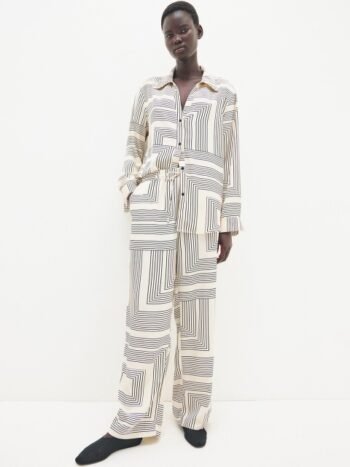 H&M Women Wide Pull-On Trousers