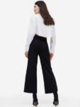 H&M Women Wide Tailored Trousers