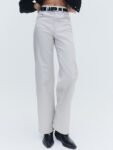 H&M Women Wide Twill Trousers
