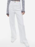 H&M Women Wide Twill Trousers