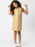 KIDS ONLY Brown Sheath Dress