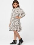 KIDS ONLY Girls Animal Printed A-Line Dress