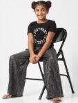 KIDS ONLY Girls Black Loose Fit Trousers