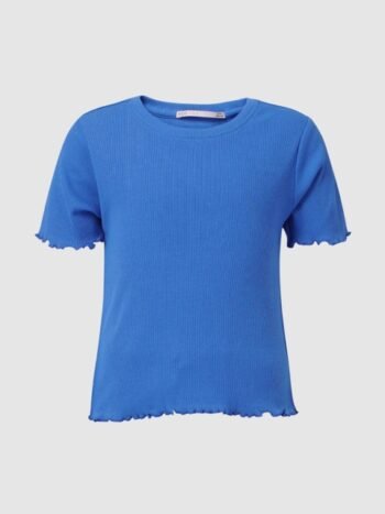 KIDS ONLY Girls Blue Solid T-shirt
