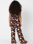 KIDS ONLY Girls Brown & Pink Printed Basic Jumpsuit