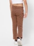 KIDS ONLY Girls Brown Printed Track Pants