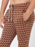 KIDS ONLY Girls Brown Printed Track Pants