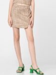 KIDS ONLY Girls Checked Pencil Midi Skirt