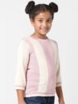 KIDS ONLY Girls Colourblocked Pullover Cotton Sweater