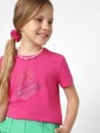 KIDS ONLY Girls Embellished Cotton T-Shirt
