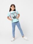 KIDS ONLY Girls Felix The Cat Printed Round Neck Cotton T-shirt