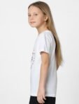 KIDS ONLY Girls Floral Embroidered Typography Printed T-shirt