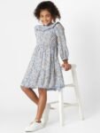 KIDS ONLY Girls Floral Printed A-Line Dress