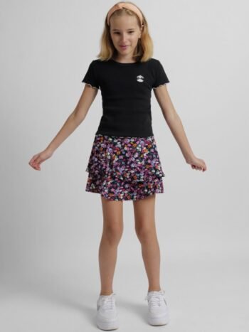 KIDS ONLY Girls Floral Printed Above Knee-Length Flared Skirt