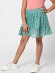 KIDS ONLY Girls Floral Printed Above Knee-Length Skirts