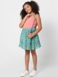 KIDS ONLY Girls Floral Printed Above Knee-Length Skirts