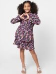 KIDS ONLY Girls Floral Printed Mini Dress