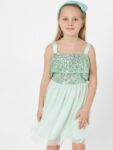 KIDS ONLY Girls Green Embellished Dress