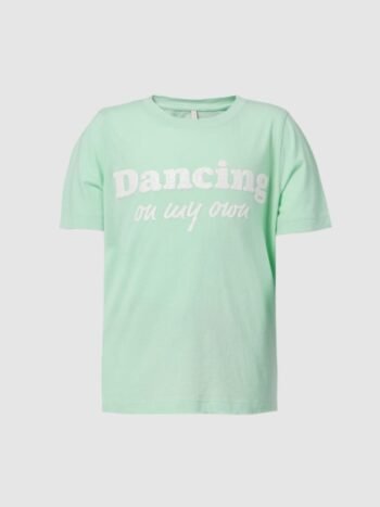 KIDS ONLY Girls Green Printed T-shirt