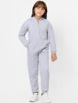 KIDS ONLY Girls Grey Basic Jumpsuit