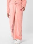 KIDS ONLY Girls Pink Cotton Flared Trousers